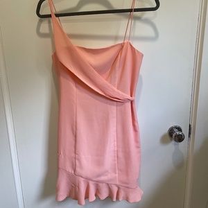 NEW NBD coral/pink dress